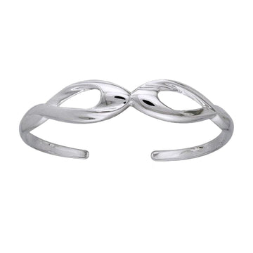 Sterling Silver Elegance Bangle TBA082